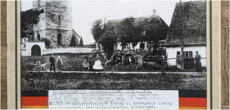 Historische Aufnahme des Mesnerhauses 1915-10919